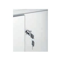 Fermeture à clé sur porte battante (1 par porte)