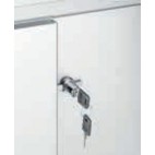 Fermeture à clé sur porte battante (1 par porte)
