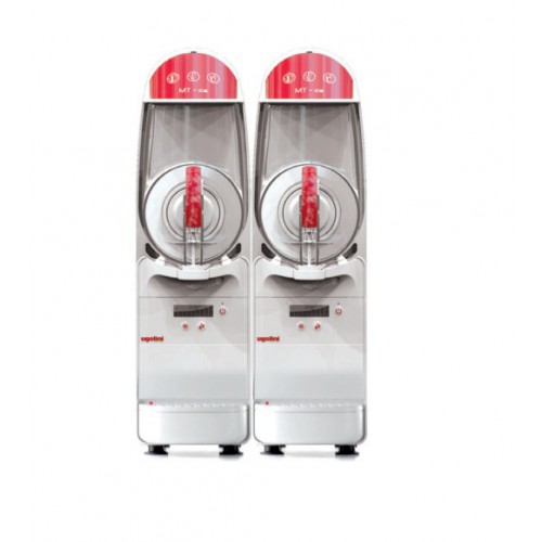 Distributeur de granité et frappé, 2 x 10 L, 740 W, L 400 x P 500 x H 700 mm Distributeur de granité et frappé, 2 x 10 L, 740 W, L 400 x P 500 x H 700 mm