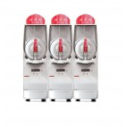 Distributeur de granité et frappé, 3 x 10 L, 1450 W, L 600 x P 500 x H 700 mm