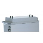 Couvercle inox pour chariot universel pour chariots à assiettes