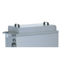 Couvercle inox pour chariot universel pour chariots à assiettes