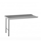 Table de glissement sur-mesure en acier inoxydable 2 pieds largeur 801 à 1000 mm