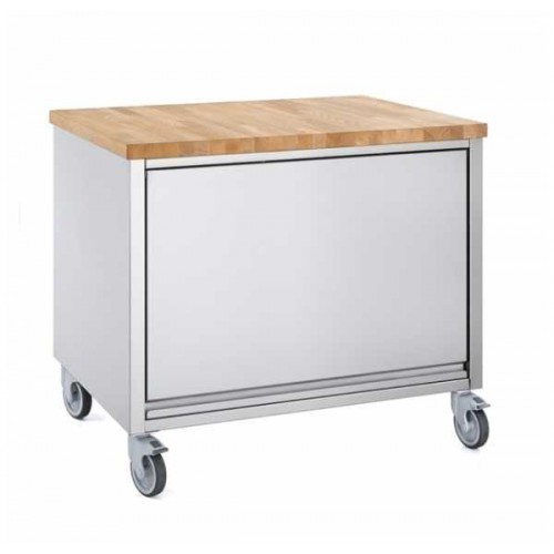 Meuble parisien acier inoxydable hauteur 900 mm Meuble parisien acier inoxydable hauteur 900 mm