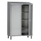 Armoire haute à porte coulissante, hauteur 1910 mm, avec clé