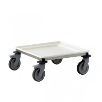 Porte-casiers fond ABS, en acier inoxydable, hauteur 225 mm
