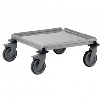 Porte-casiers tout inox, en acier inoxydable, hauteur 225 mm