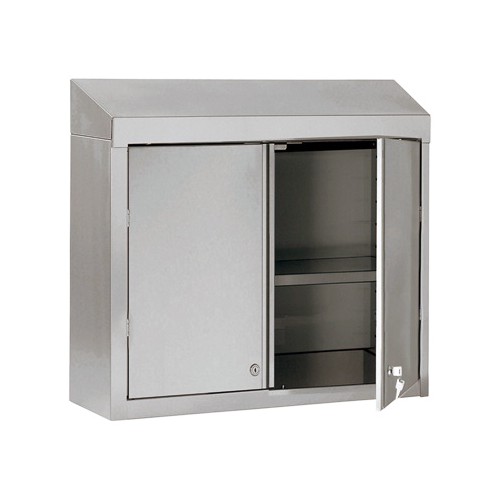 Armoire suspendue porte battante doublée avec fermeture à clé largeur 400 mm Armoire suspendue porte battante doublée avec fermeture à clé largeur 400 mm