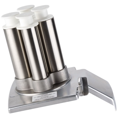 Goulotte 4 tubes pour coupe-légume modèle CL 60: 2 tubes Ø 50 mm, 2 tubes Ø 70 mm Goulotte 4 tubes pour coupe-légume modèle CL 60: 2 tubes Ø 50 mm, 2 tubes Ø 70 mm