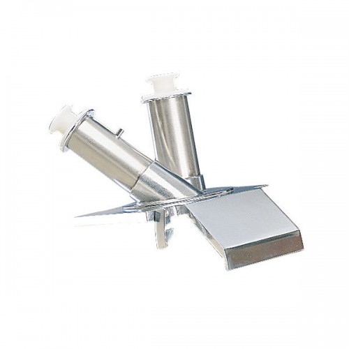 Goulotte à tubes droit et incliné pour coupe-légume modèle CL 60 Goulotte à tubes droit et incliné pour coupe-légume modèle CL 60