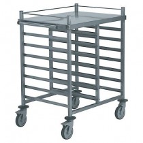Chariot pour petit déjeuner, 2 x 7 niveaux GN 1/1, hauteur 1020 mm
