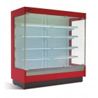 Vitrine murale installation à distance modulaire, prof 850 mm, 