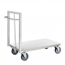 Chariot plate-forme à dessus plein, avec une plate-forme 1000 x 600 mm, hauteur 1000 mm