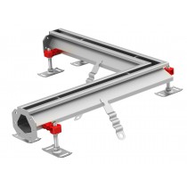 Caniveau Modul 20 sans pente, élément droit, longueur 3000 mm, profondeur 70 mm
