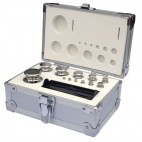 Poids de précision, acier inoxydable, série M1 INOX coffret
