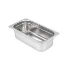 Bac gastronorme acier inox sans anses GN 1/3, 325 x 176 mm