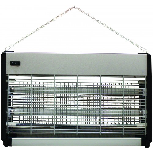 Exterminateurs d'insectes 2 x 15 W carter alu à néons Exterminateurs d'insectes 2 x 15 W carter alu à néons