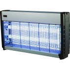 Exterminateurs d'insectes 2 x 20 W carter alu à néons 