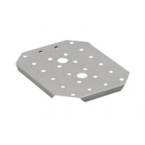 Egouttoir bac gastronorme inox GN1/1 L 530 x P 325 mm