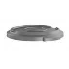 Conteneur complet avec couvercle et socle, en polypropylène, longueur 80  mm
