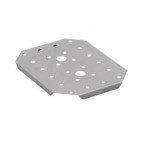 Egouttoir bac gastronorme inox GN1/2 L 325 x P 265 mm