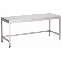Table de travail sans sous-tablette L 1800 x P 800 x H 850 mm TYPE 4