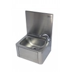 Lave main cuisine professionnelle avec robinet électronique L 400 x P 340 x H 560 mm
