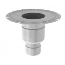 Raccord à joint pour manchon de sortie (en PVC à coller) pour siphons (200 x 200 mm), Ø 100 mm