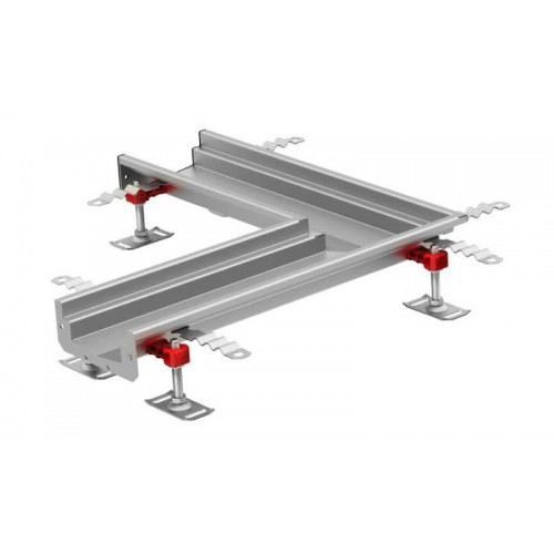 Eléments de jonction pour caniveau Modul 125 en L sans pente profondeur 125 mm Eléments de jonction pour caniveau Modul 125 en L sans pente profondeur 125 mm