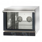 Four à convection électromécanique 4 niveaux inox 4GN1/1 3 kW