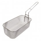 Panier pour friteuse de comptoir simple, L 138 x P 252 x H 92 mm 