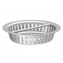 Panier inox pour boitier Ø 157 mm sortie verticale 0,6 L