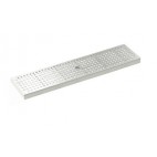 Grille classe A15 perforée passivée Longueur 500 mm