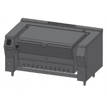 Braisière gaz basculante - GN4/1 - 200l - 80dm² - 30kw - 1800x1000x900mm