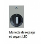 Induction 1 feu, triphasé gamme encastrable, générateur déporté, puissance 4000 W