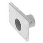 Caniveaux Modul 125, plaque d‘extrémité inox pleine, profondeur 50 mm