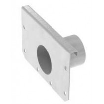 Plaque d‘extrémité avec manchon DN50 profondeur 60 mm pour caniveaux Modul 200