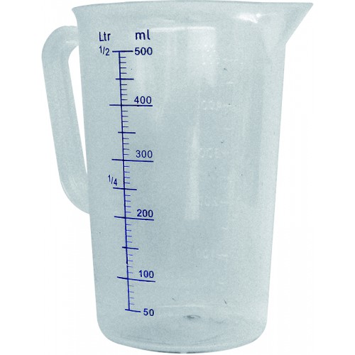 Pot mesureur en polypropylène Pot mesureur en polypropylène