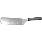 Palette fast food perforée flexible inox manche ABS