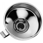Entonnoir pour cuisine,structure en inox avec filtre mobile 