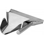 Pelle de cuisine à frites inox droitier 230 x 210 mm