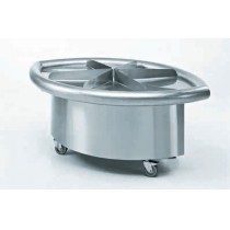 Meuble à coquillages, acier inoxydable, L 2065 x P 1345 x H 850 mm