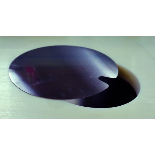 Couvercle inox pour Trou vide - déchets, Ø 160 mm Couvercle inox pour Trou vide - déchets, Ø 160 mm