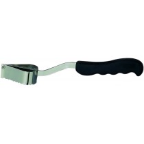Ecailleur double manche polypropylène noir