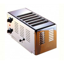 Grille pain verticale 6 rubans, L 460 x P 210 x H 225 mm