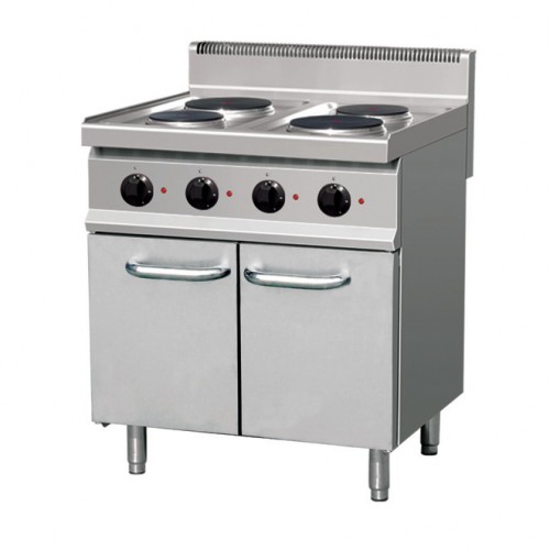Fourneau électrique, plaque de cuisson en fonte, (2 + 2,6) x 2 bruleurs, 9.2 kW Fourneau électrique, plaque de cuisson en fonte, (2 + 2,6) x 2 bruleurs, 9.2 kW