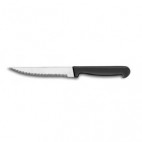 Couteau à steak micro-dentés, manche ABS noir surmoulé, longueur lame: 120 mm