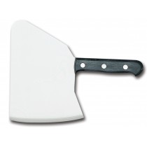 Couteau parisien, manche ABS noir à 3 rivets alu, longueur lame : 285 mm,