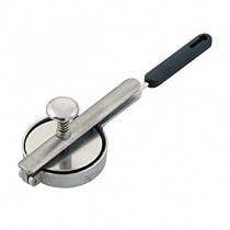 Reconstitueur de steak inox, rond, 150 gr