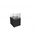 Vitrine à plats cuisinés service traditionnel, 1 poêlon, 3 kw, L 800 x P 1000 x H 860/1310 mm